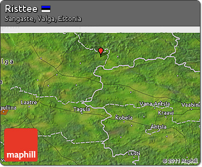 Satellite 3D Map of Risttee