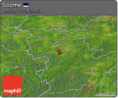 Satellite 3D Map of Soome