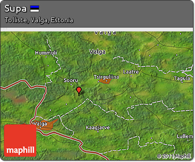 Satellite 3D Map of Supa