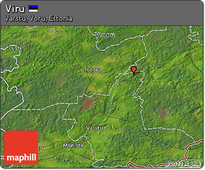 Satellite 3D Map of Viru