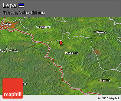 Satellite 3D Map of Lepa