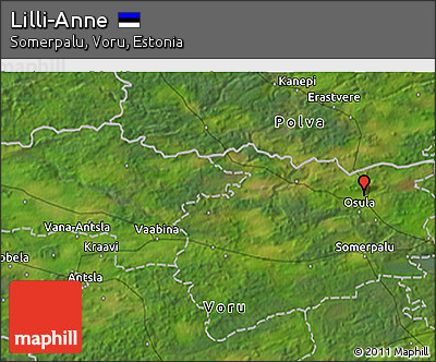 Satellite 3D Map of Lilli-Anne