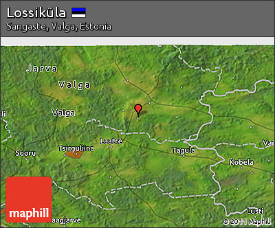Satellite 3D Map of Lossiküla