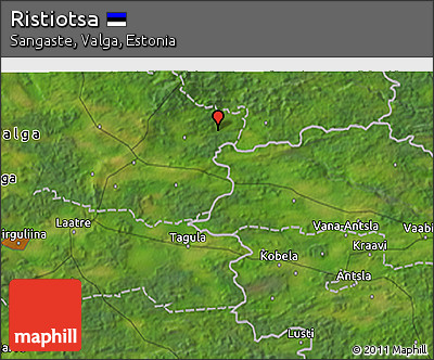 Satellite 3D Map of Ristiotsa