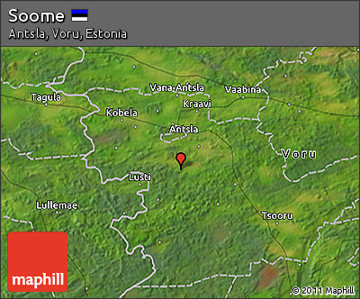 Satellite 3D Map of Soome