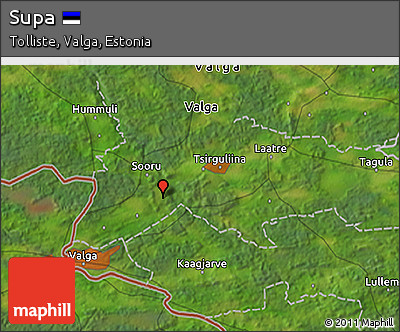 Satellite 3D Map of Supa