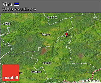 Satellite 3D Map of Viru
