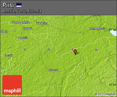 Physical Map of Piisi