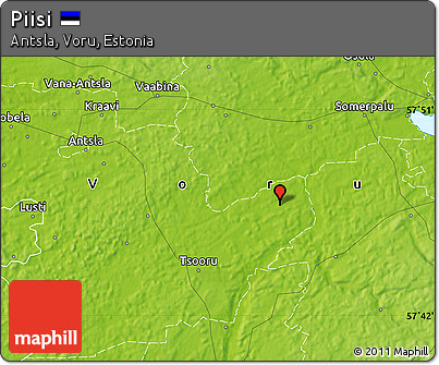 Physical Map of Piisi