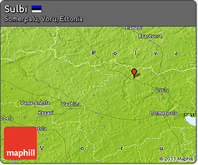 Physical Map of Sulbi