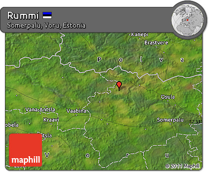 Satellite Map of Rummi