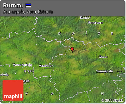 Satellite Map of Rummi
