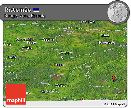 Satellite Panoramic Map of Ristemäe