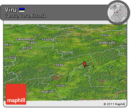 Satellite Panoramic Map of Viru