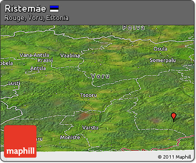 Satellite Panoramic Map of Ristemäe