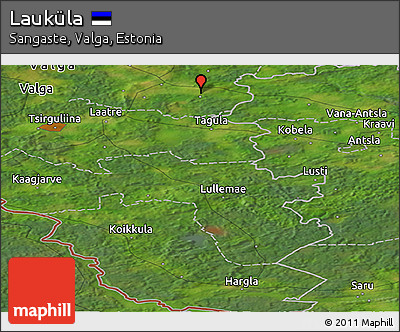 Satellite Panoramic Map of Lauküla