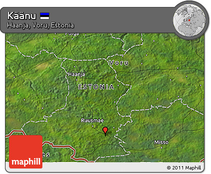 Satellite 3D Map of Käänu