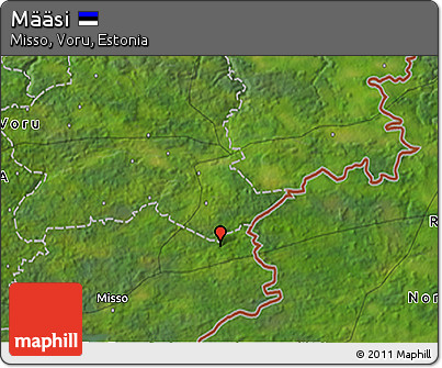 Satellite 3D Map of Määsi