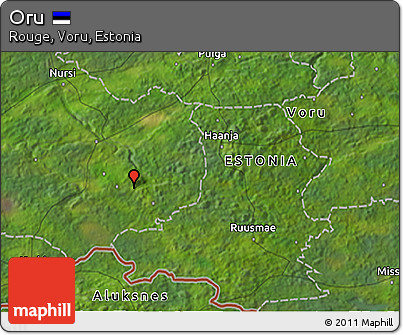 Satellite 3D Map of Oru