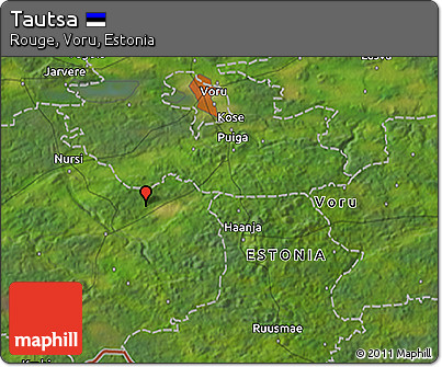 Satellite 3D Map of Tautsa