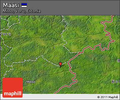 Satellite 3D Map of Määsi