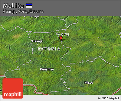 Satellite 3D Map of Mallika