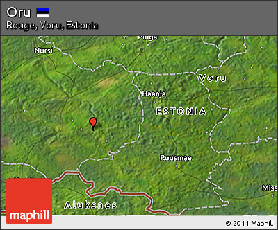 Satellite 3D Map of Oru