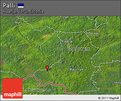 Satellite 3D Map of Palli