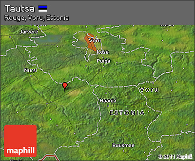 Satellite 3D Map of Tautsa