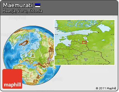 Physical Location Map of Mäemurati
