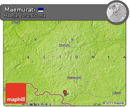 Physical Map of Mäemurati