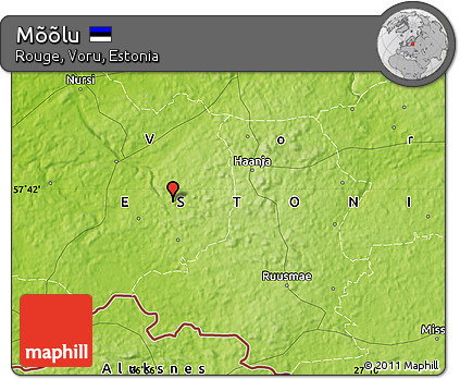 Physical Map of Mõõlu