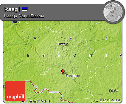 Physical Map of Raagi