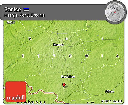 Physical Map of Sarise