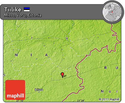 Physical Map of Tiilike