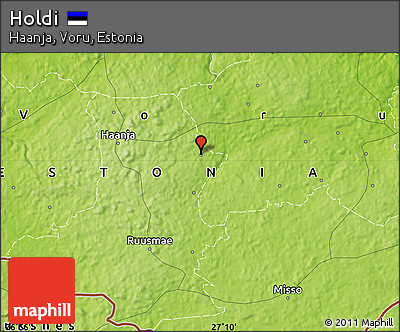 Physical Map of Holdi