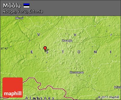 Physical Map of Mõõlu