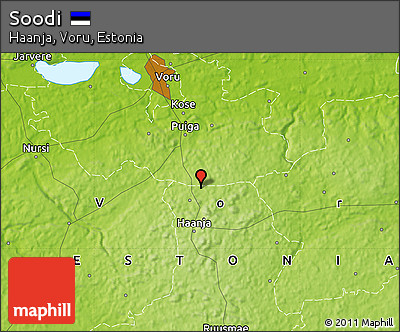 Physical Map of Soodi