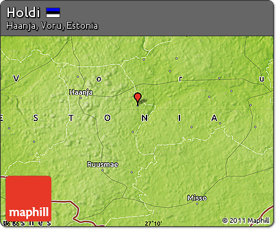 Physical Map of Holdi