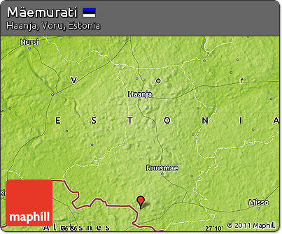 Physical Map of Mäemurati