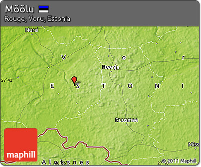 Physical Map of Mõõlu