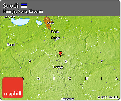 Physical Map of Soodi