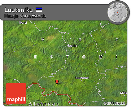 Satellite Map of Luutsniku