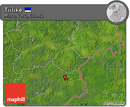 Satellite Map of Tiilike