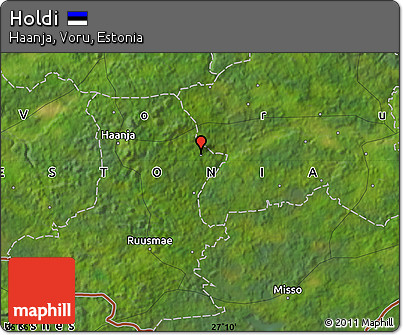 Satellite Map of Holdi