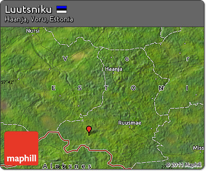 Satellite Map of Luutsniku