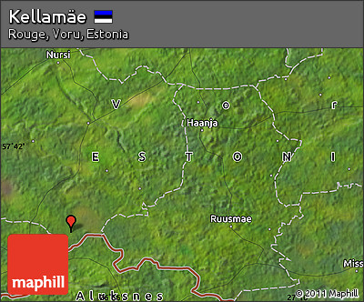 Satellite Map of Kellamäe