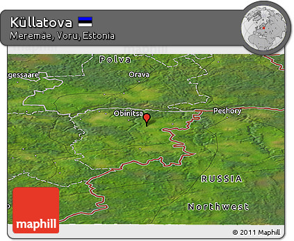 Satellite Panoramic Map of Küllatova