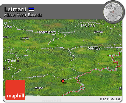 Satellite Panoramic Map of Leimani