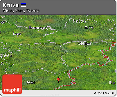 Satellite Panoramic Map of Kriiva